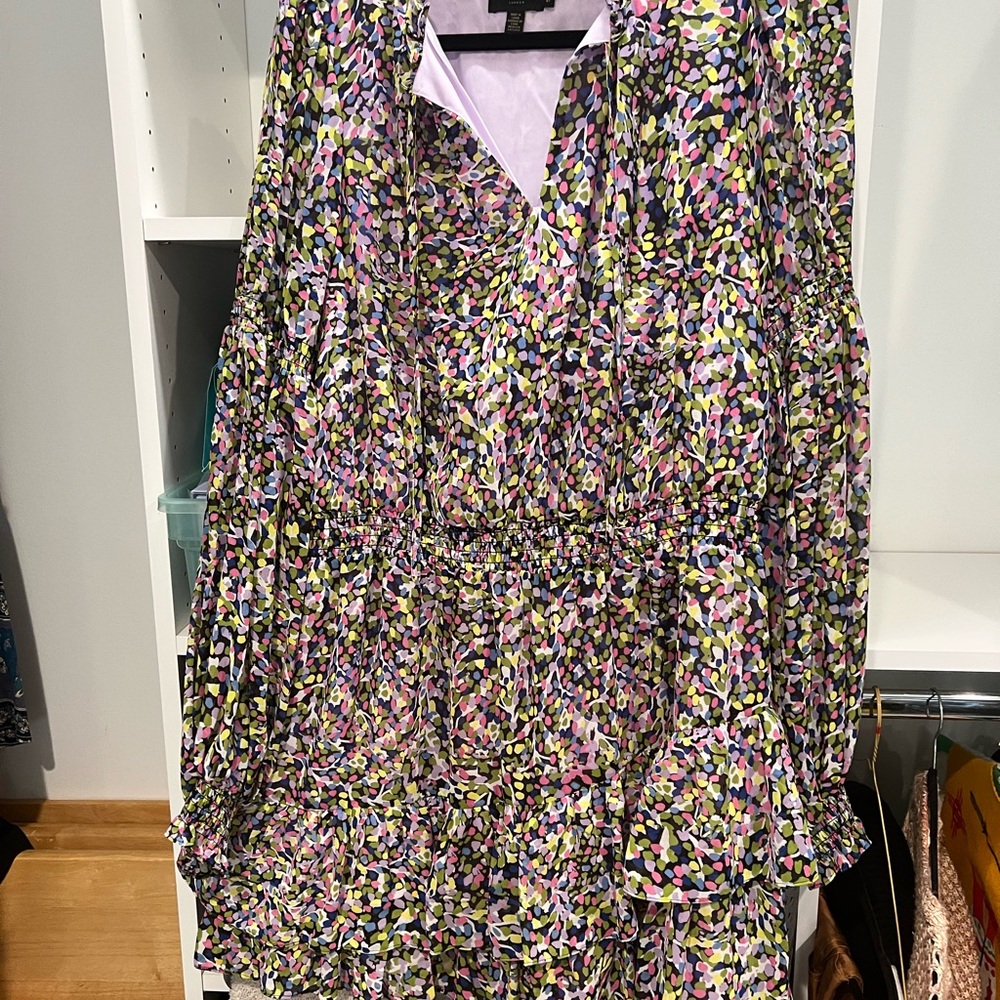 Ted Baker London Multicolor Long Sleeve Dress